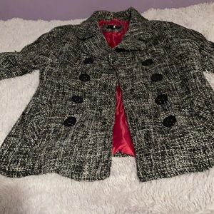 rue 21 tweed jacket 🧥! Fair condition